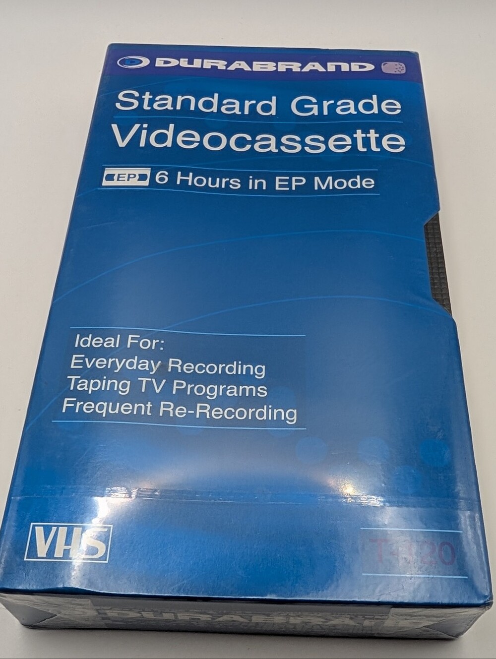 Sealed Durabrand Blank VHS Tape T-120 6 Hours EP